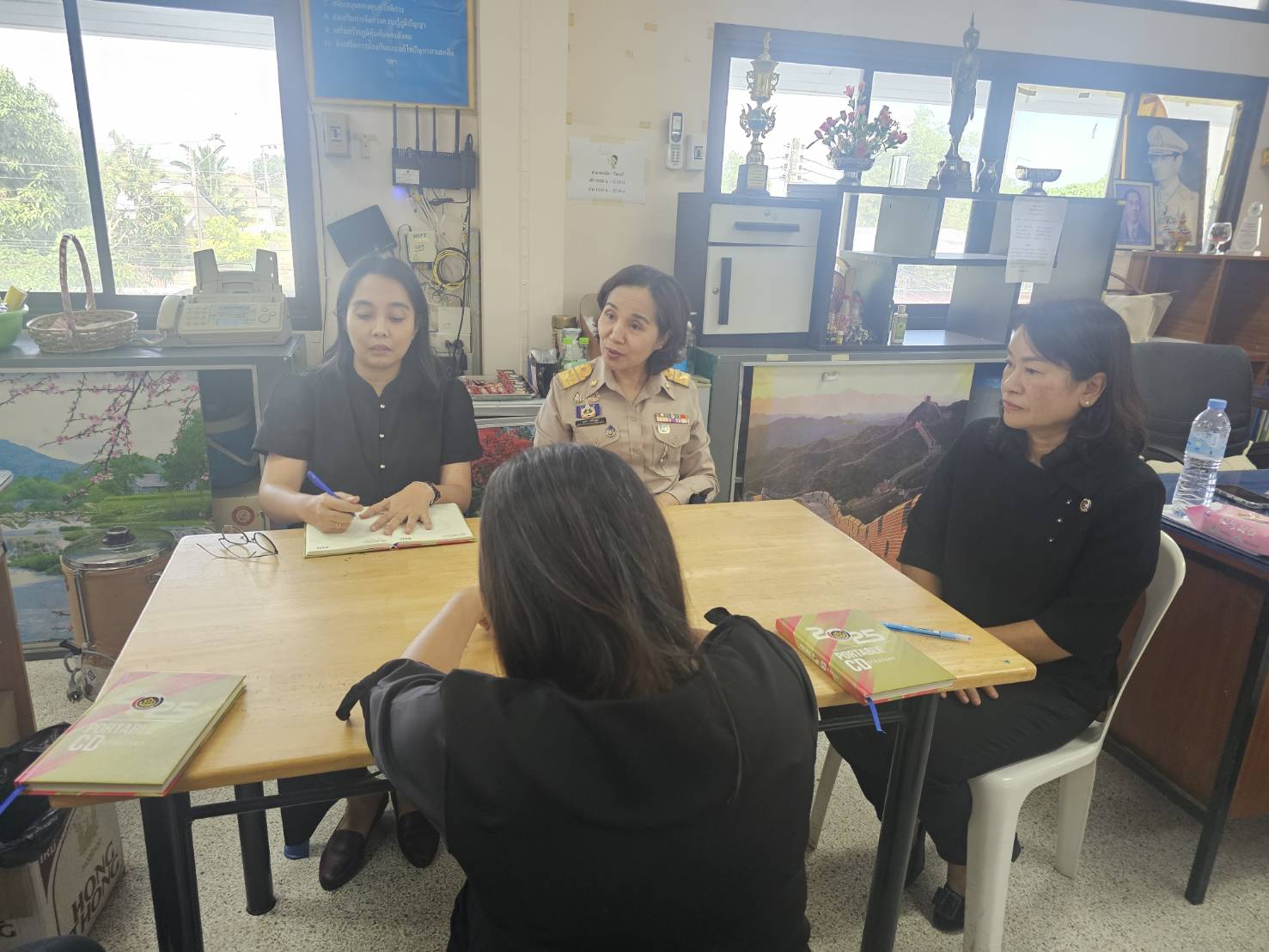 📢พช.เมืองนครศรีธรรมราช ร่วมให้การต้อนรับผู้ตรวจราชการกรมการพัฒนาชุมชน 